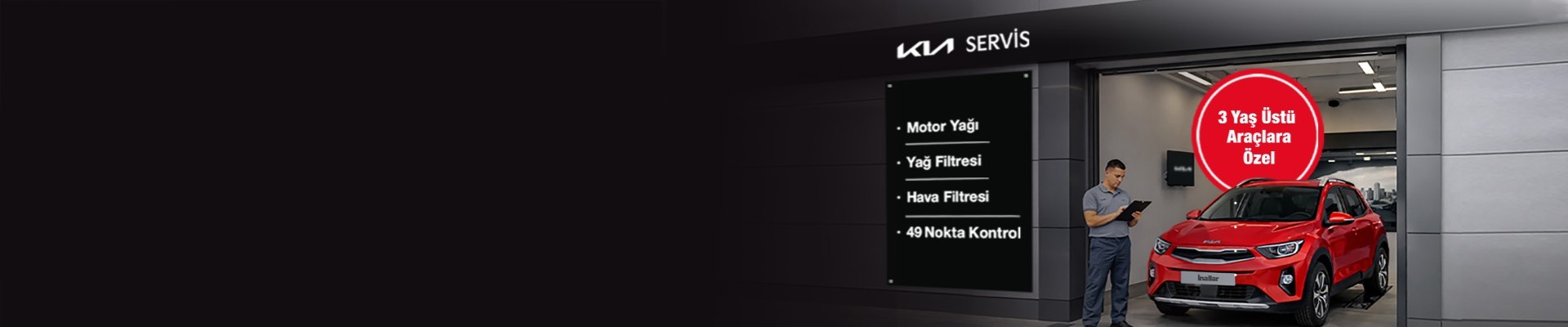 Kia Bakım Kampanyası Kia servis bakımı sadece 8.990 TL'ye İnallar'da!