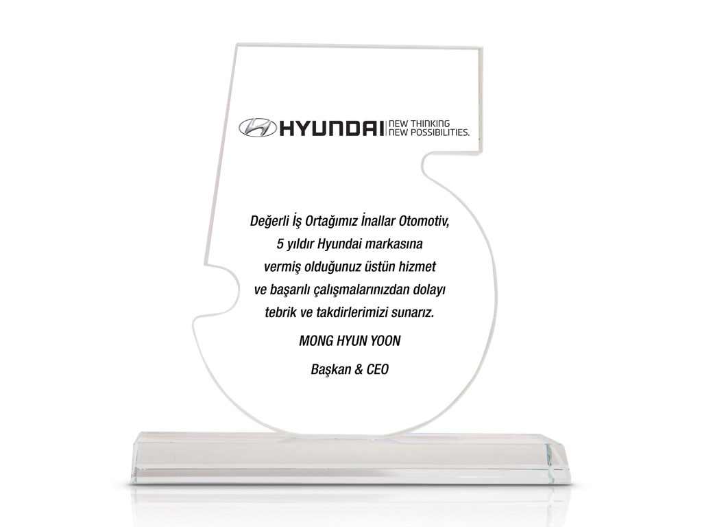 Hyundai 5. Yıl Bayi Ödülü