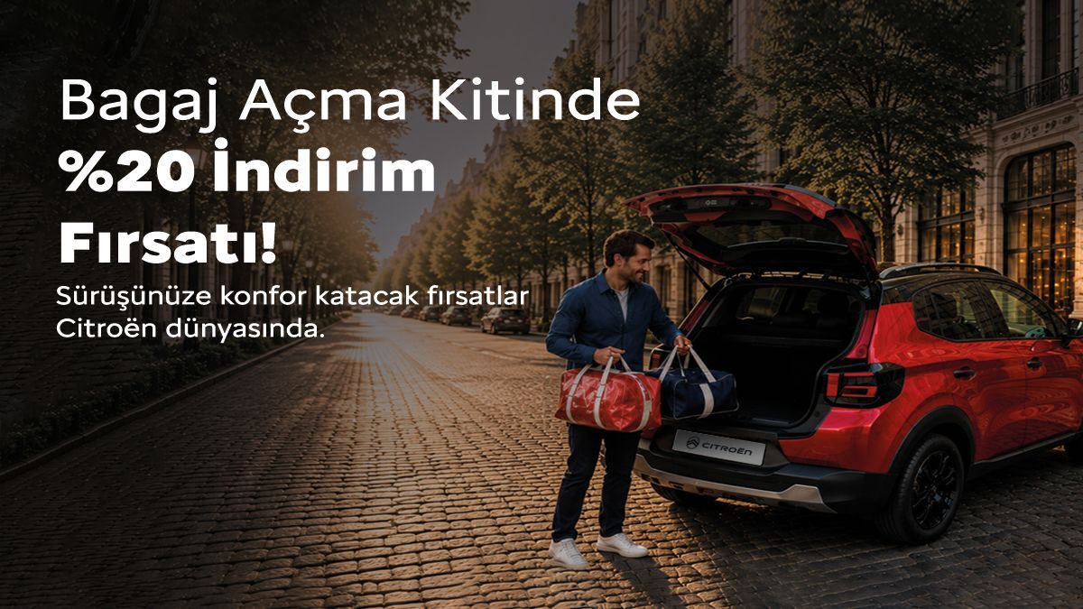 Bagaj Açma Kitinde %20 İndirim Fırsatı
