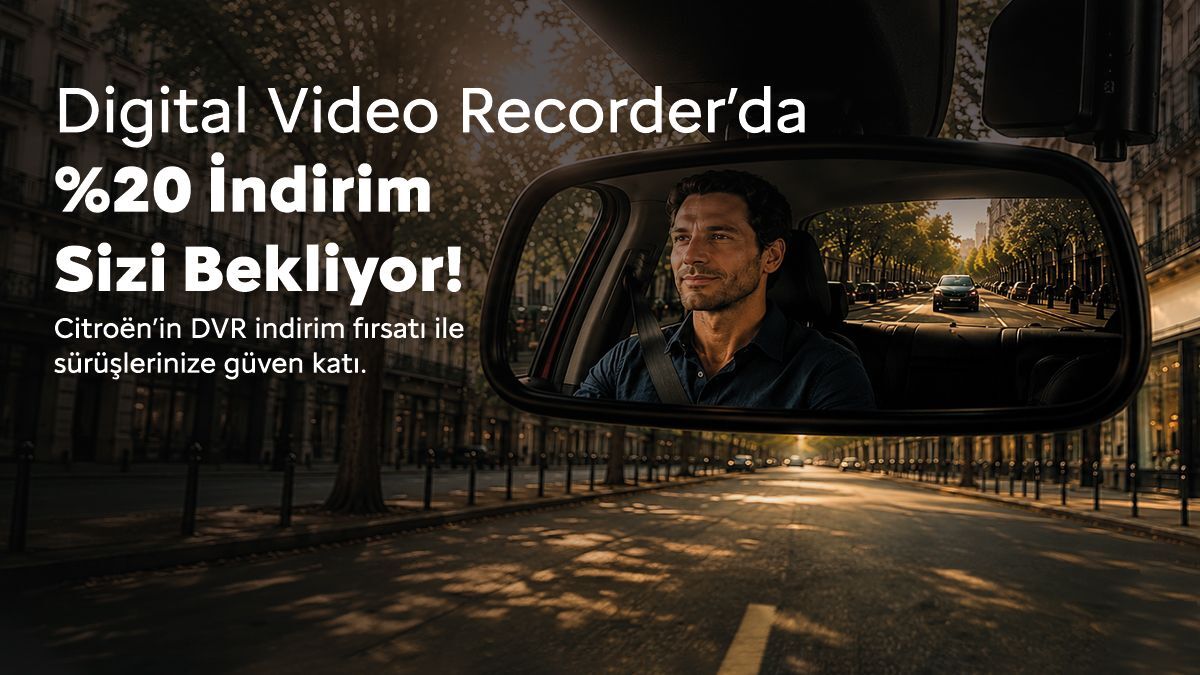Digital Video Recorder'da %20 İndirim Sizi Bekliyor