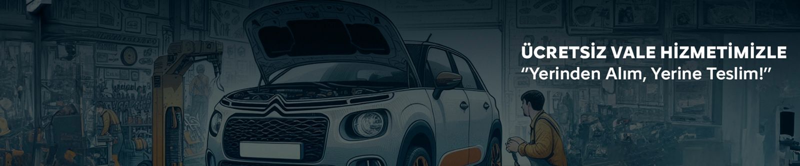 Citroën Ücretsiz Vale Hizmeti Ücretsiz vale hizmetimizle 