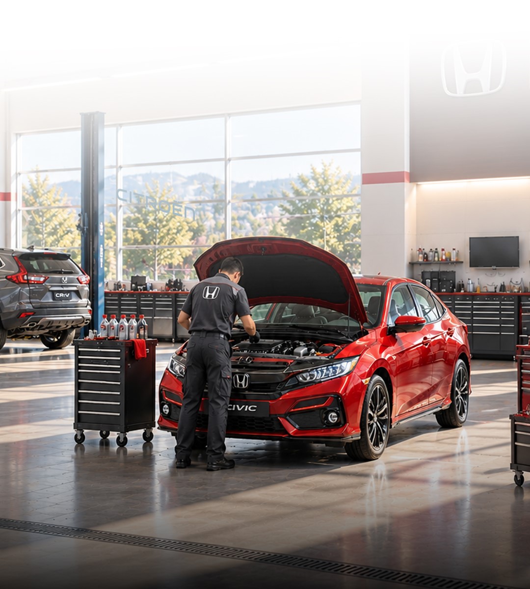 Honda'nıza Özel Yağ Bakım Kampanyası Motor yağı + yağ filtresi değişimi KDV dahil sadece 4.999 TL!